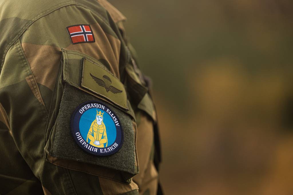 Bilde av uniform under Operasjon Ellisiv