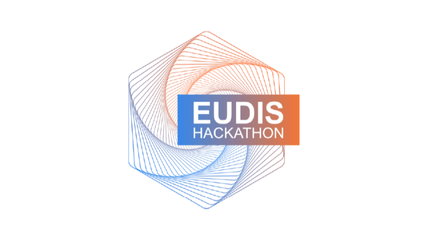 Illustrasjonsfoto av EUDIS Hackathon sin logo. 