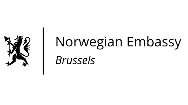 Bilde av logoen til Norges ambassade