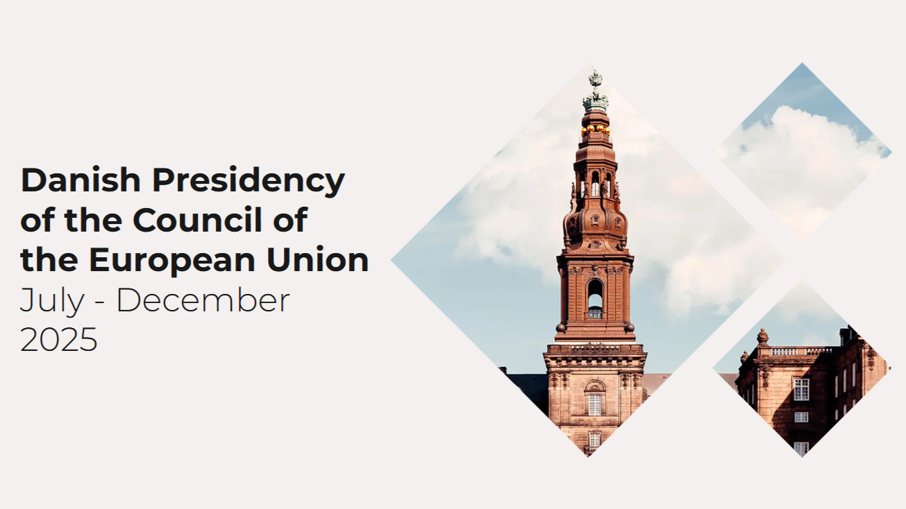 Illustrasjon for det danske formannskapet i Rådet for Den europeiske union