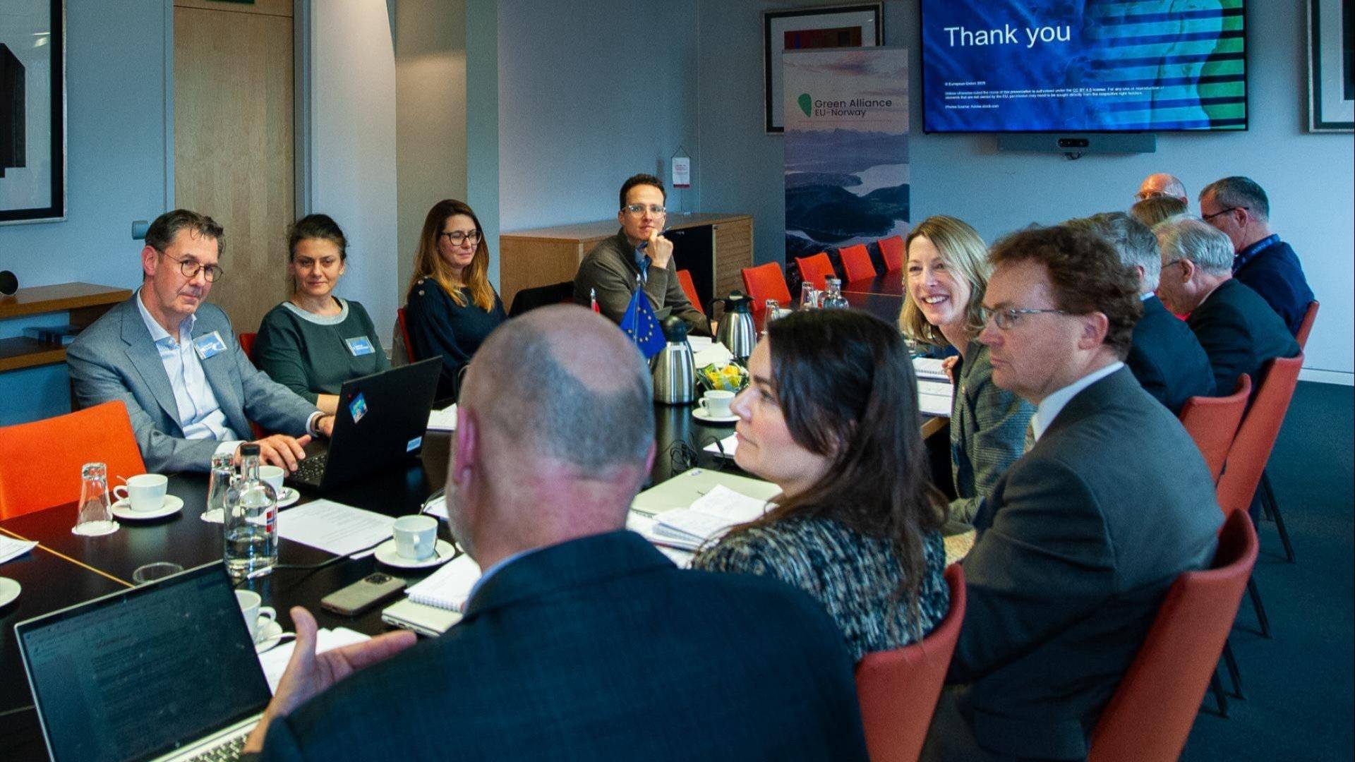 Bilde fra havdialogen Norge-EU