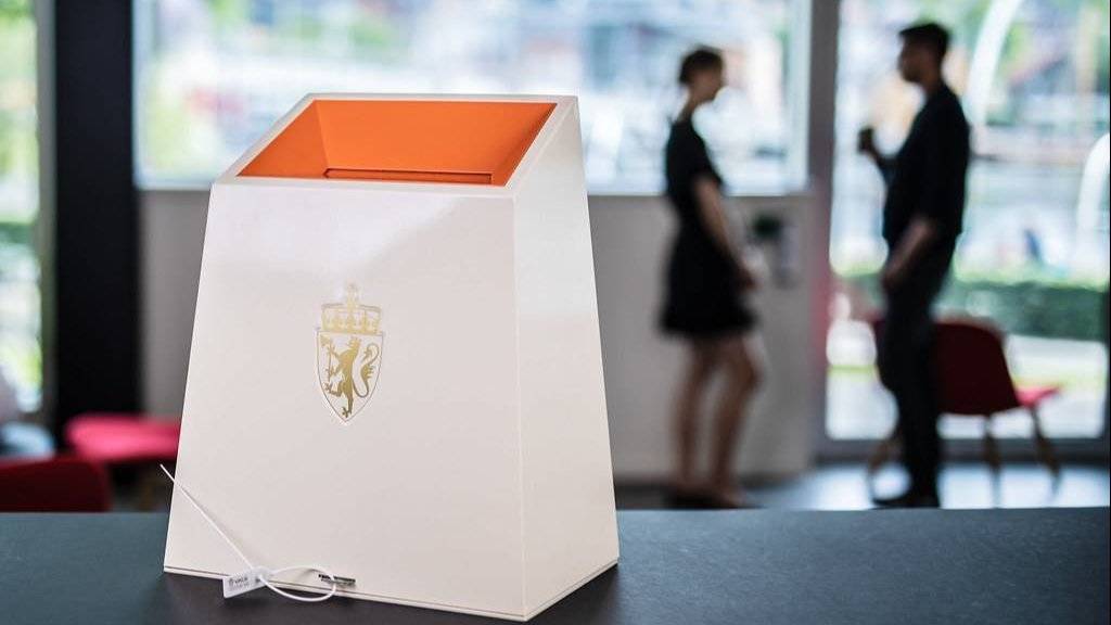 Illustrasjonsbilde i forbindelse med valget, en semmeurne