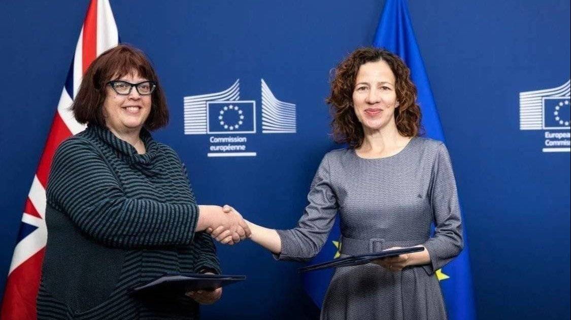 Representant for UK møter med Europakommisjonen