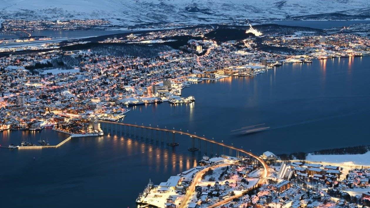 Tromsø dronebilde