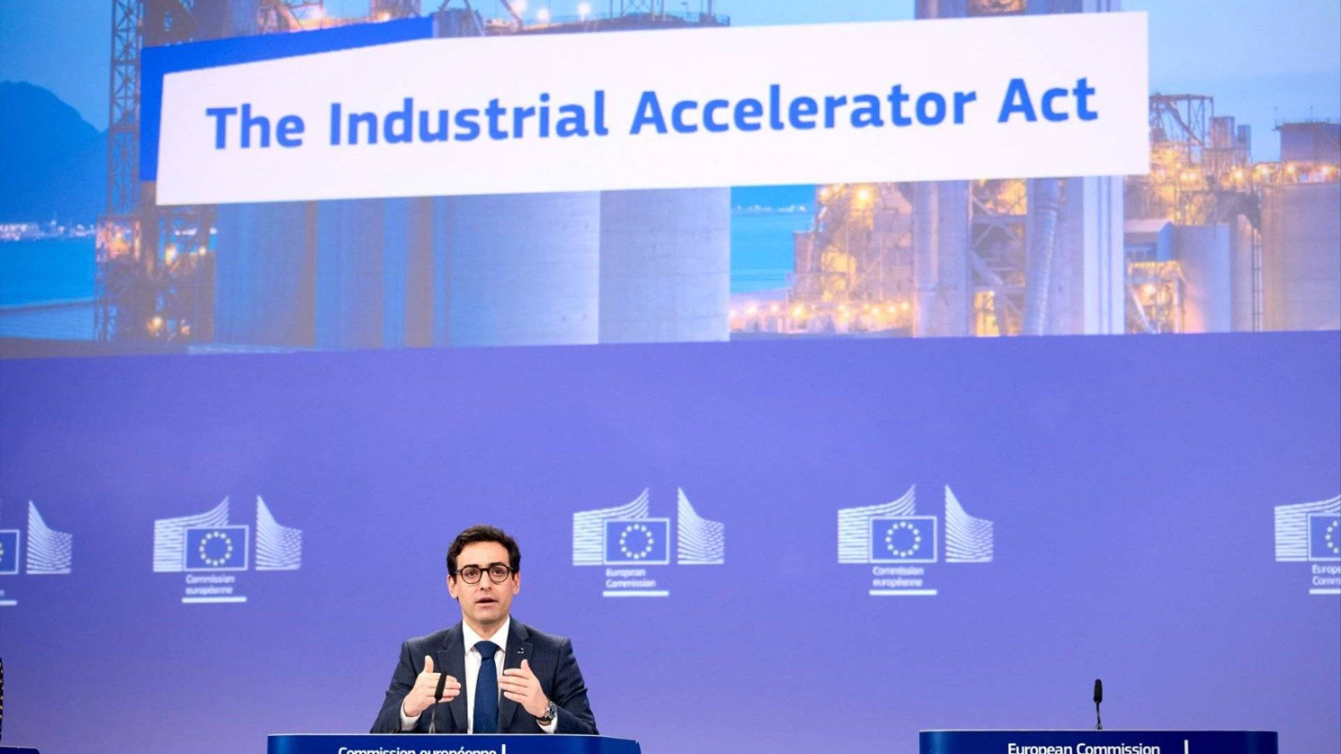 Presentasjon av Industrial Accelerator Act