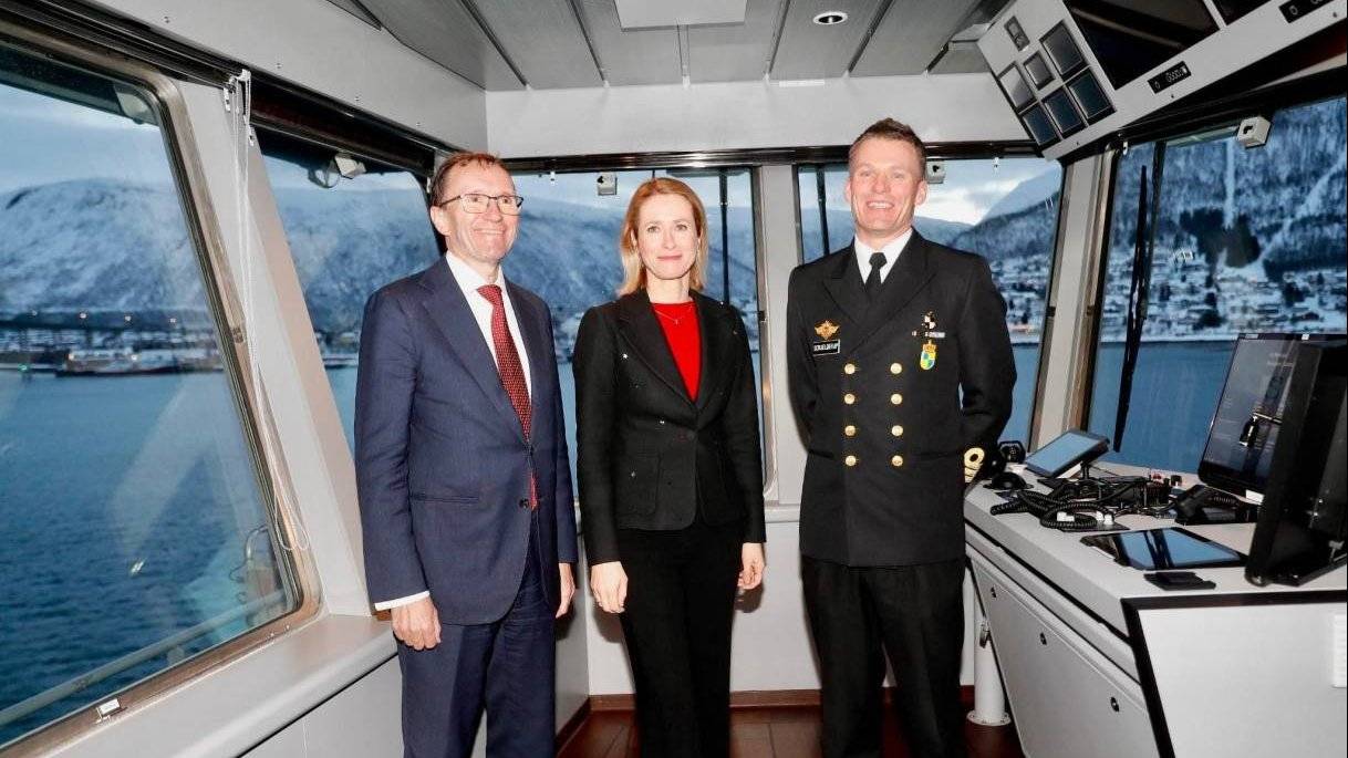 Arkivfoto: Kaja Kallas og Espen Barth Eide i Tromsø
