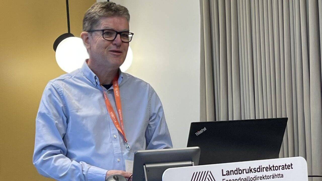 Bilde av spesialutsending for landbruk ved Norges delegasjon til EU, Magnar Sundfør