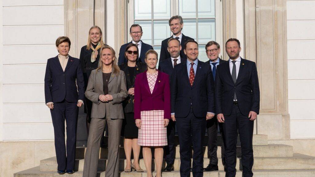 Bidle av digitaliseringsminister Karianne Tung som møter Europaparlamentariker Christel SCHALDEMOSE 