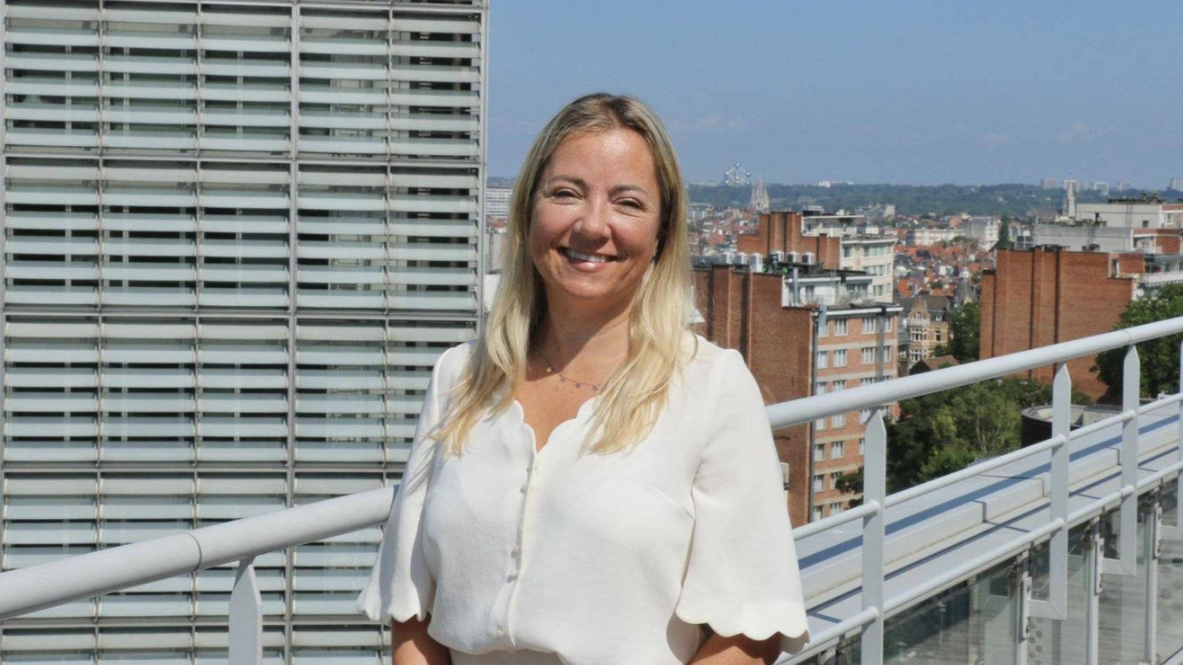 Bilde av spesialutsending for forsvar og sikkerhetved Norges delegasjon til EU, Camilla Nicklasson