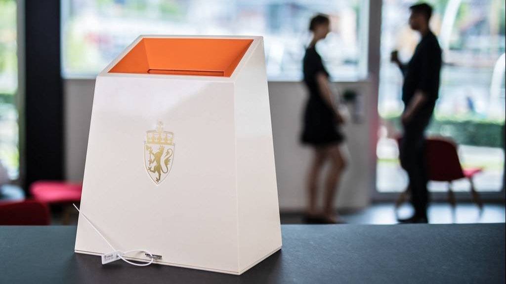 Bilde av en valgurne som illustrasjonsbilde